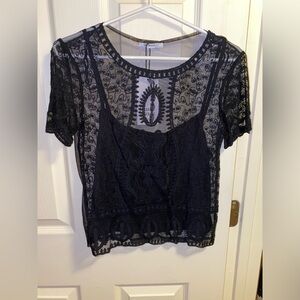 NWT Zara lace tank